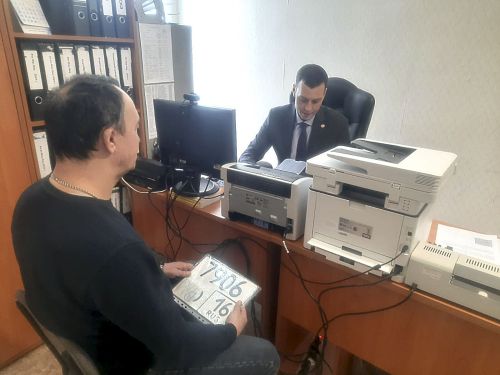 В Верхнем Услоне прошел прием граждан руководителем Гостехнадзора РТ