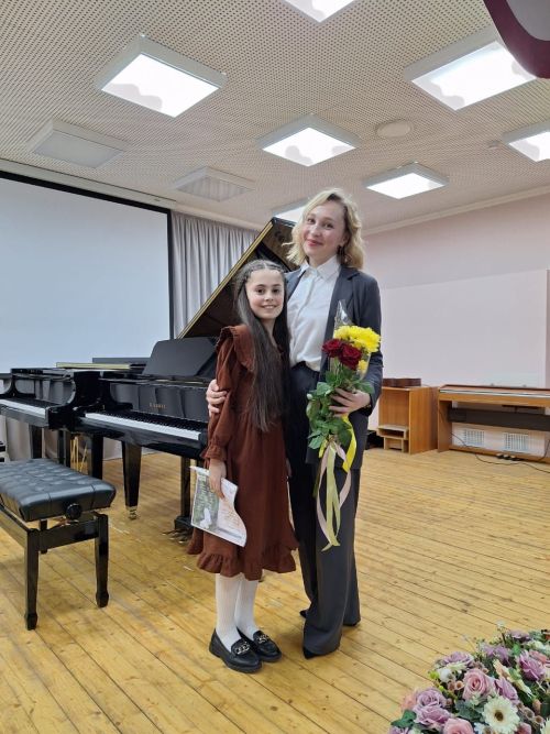 В Детской школе искусств прошёл отчётный концерт класса преподавателя Ангелины Стрельниковой