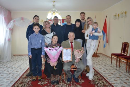 Супруги Климины из Верхнего Услона отметили 50 лет совместной жизни