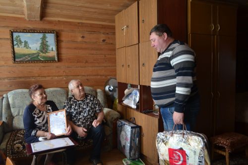 Супруги Исмагиловы из Шеланги отметили 55 лет совместной жизни