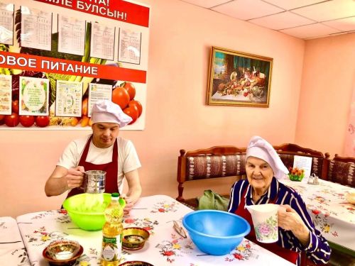 «Кулинар мәктәбе» түгәрәгендә коймак пешерү дәресе узды