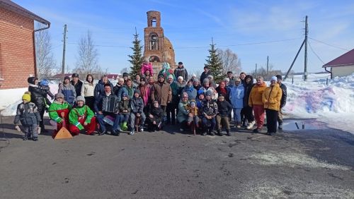 В Кильдееве дружно и весело поводили Масленицу