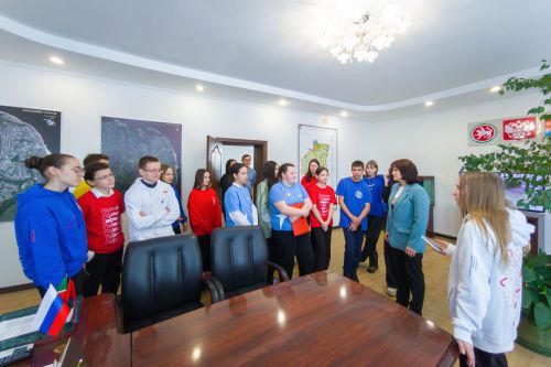 Активисты Движения Первых провели «Классную встречу»