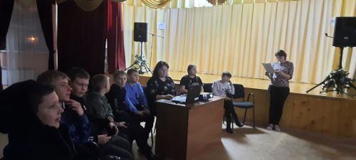 Юным кильдеевцам рассказали о профессии космонавт