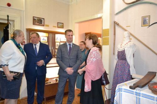 В День единения народов Беларуси и России в Печищах открылся новый зал белорусской культуры