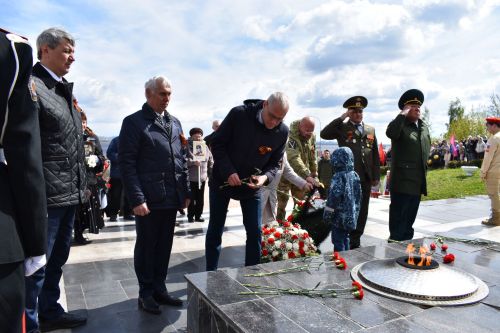 В Верхнем Услоне встретили светлый праздник - День Победы (фоторепортаж)