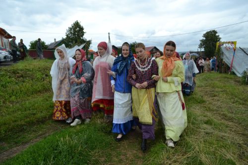 В Матюшине прошел праздник Святой Троицы