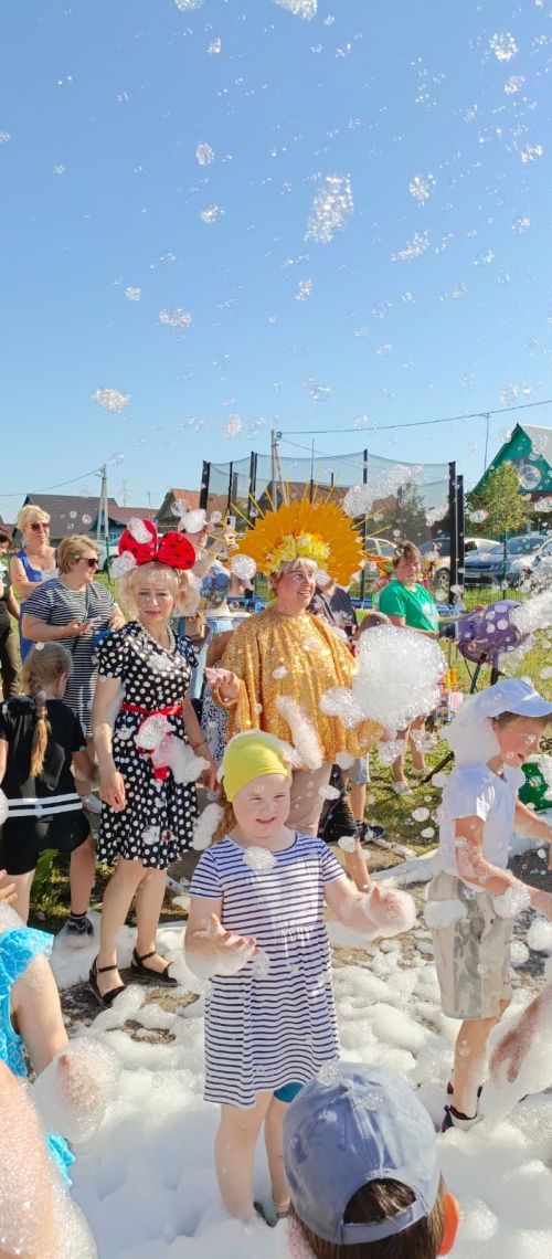 В Шеланге весело отметили День защиты детей