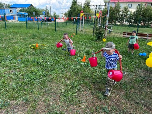 В Верхнеуслонском детсаду «Солнышко» прошел Сабантуй