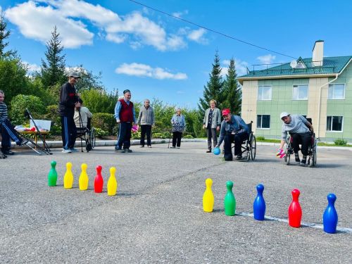 В Верхнеуслонском Доме-интернате прошел День спорта