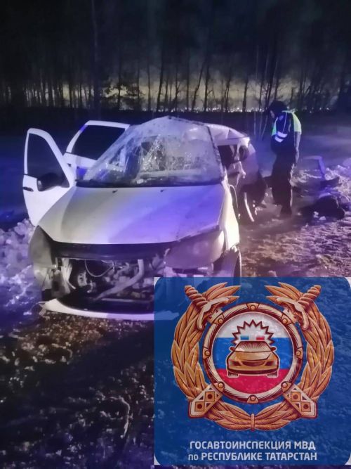 Два человека погибли в ДТП в Верхнеуслонском районе