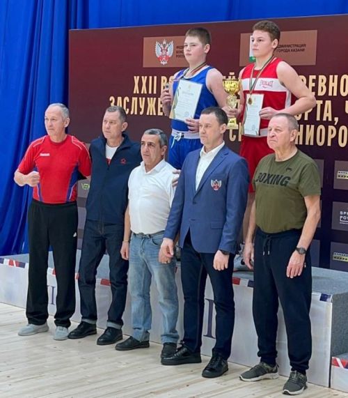 Золото Первенства города по боксу у верхнеуслонского спортсмена