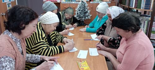 В Матюшинской сельской библиотеке встретили Старый Новый год