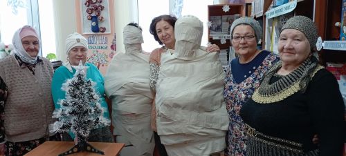 В Матюшинской сельской библиотеке встретили Старый Новый год