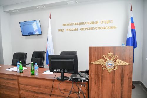 Раис Татарстана принял участие в открытии здания полиции в Верхнем Услоне