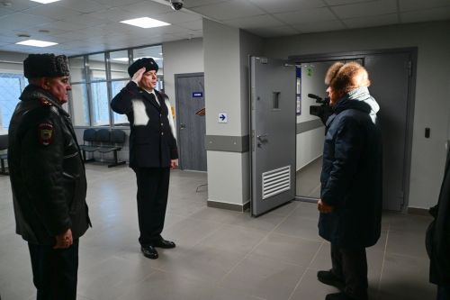 Раис Татарстана принял участие в открытии здания полиции в Верхнем Услоне