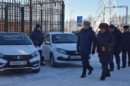Раис Татарстана принял участие в открытии здания полиции в Верхнем Услоне