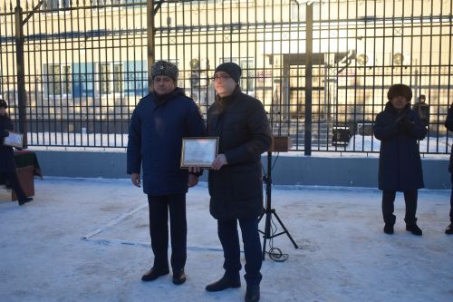 Раис Татарстана принял участие в открытии здания полиции в Верхнем Услоне