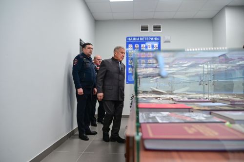 Раис Татарстана принял участие в открытии здания полиции в Верхнем Услоне