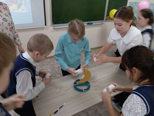 Юные гимназисты Верхнего Услона приняли участие в литературной игре