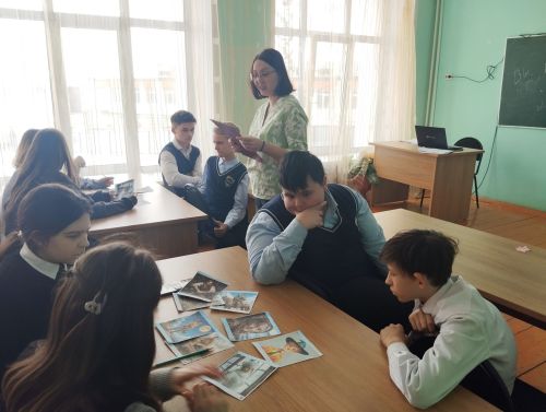 В Верхнем Услоне школьники играли в литературную игру