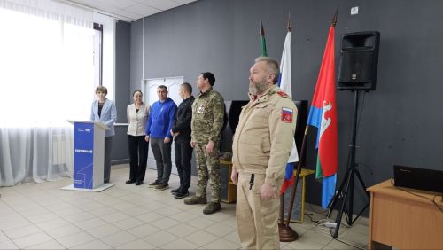 Торжественная церемония посвящения в юнармейцы прошла в Верхнеуслонском районе