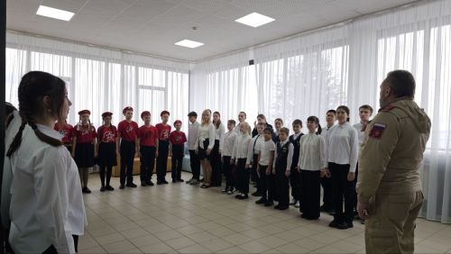 Торжественная церемония посвящения в юнармейцы прошла в Верхнеуслонском районе
