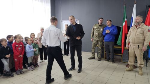Торжественная церемония посвящения в юнармейцы прошла в Верхнеуслонском районе