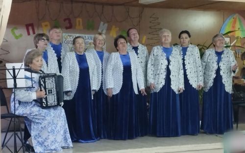 Концерт хора «Волжанка» для пожилых людей в Ямбулатовском СДК