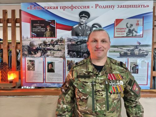 Встреча с участником СВО в Матюшинской школе Верхнеуслонского района