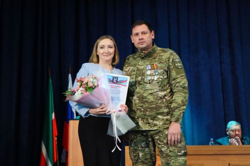 Глава Верхнеуслонского района получил благодарность от бригады «Святой Георгий»