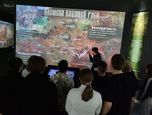 Печищинские школьники совершили интерактивное путешествие в эпоху Рюриковичей