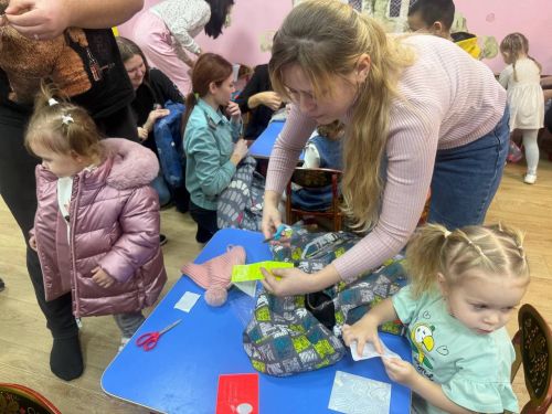 Верхнеуслонским дошкольникам показали, как фликеры спасают в темноте