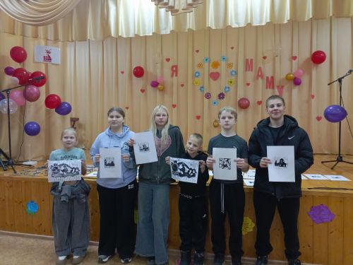 В Кильдеево прошел мастер-класс по линогравюре с изображением храма
