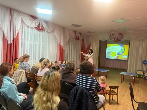 Верхнеуслонским дошкольникам показали, как фликеры спасают в темноте
