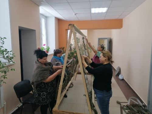 Волонтеры пос.Октябрьский кропотливо ведут сбор гуманитарной помощи в зону СВО