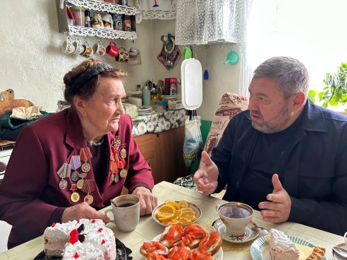 В Верхнеуслонском районе продолжается вручение медалей к 80-летию Победы