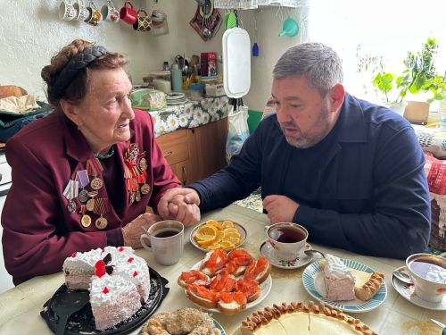 В Верхнеуслонском районе продолжается вручение медалей к 80-летию Победы