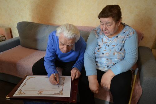 50 лет совместной жизни отметили супруги Бочковы из Коргузы