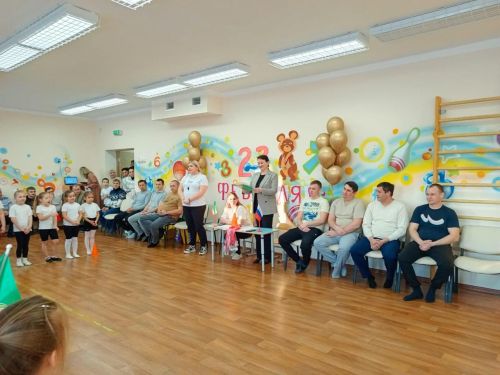 В Верхнеуслонском детсаду «Солнышко» чествовали пап и дедушек