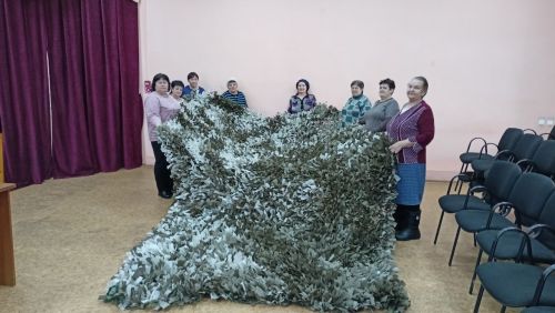 В Кильдееве провели патриотическую акцию по поддержке участников СВО