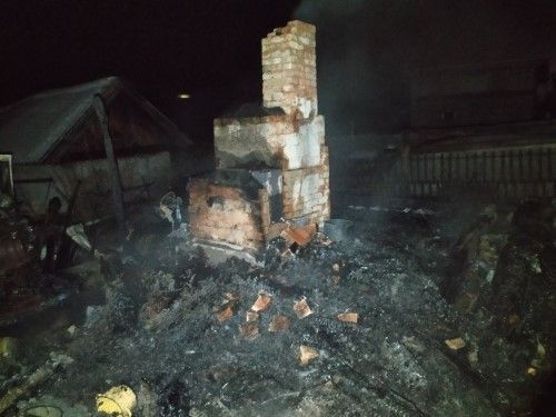 В Верхнеуслонском районе сгорела баня