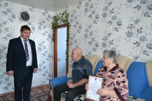 Супруги Фокеевы из Печищ отметили изумрудную свадьбу