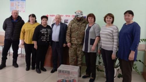 В Кильдееве прошла встреча сельчан с участником СВО