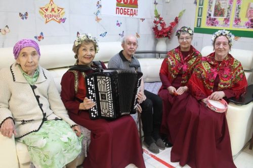 Интернат-йортта “Волжанка” хоры кунакта булды