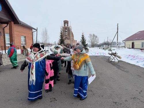В Кильдееве душевно и весело встретили Масленицу
