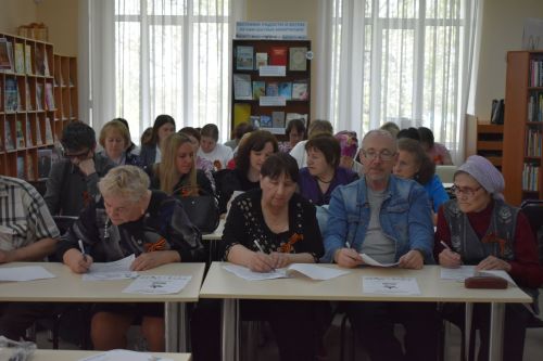 Верхнеуслонцы написали «Диктант Победы»