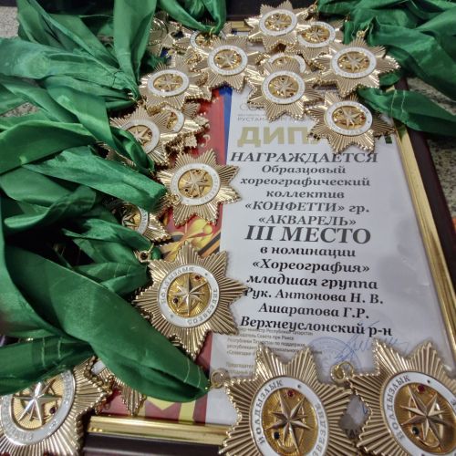 Хореографический коллектив из Верхнего Услона бронзовый призер «Созвездия»
