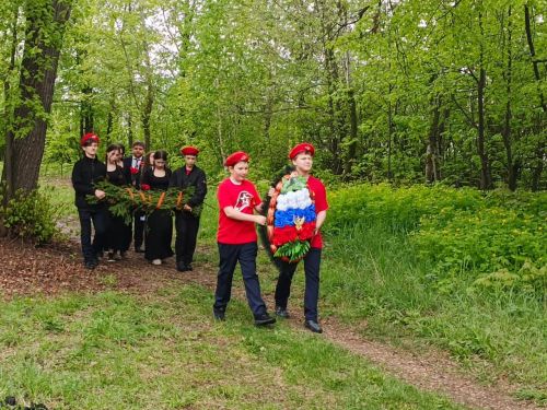 В Печищах почтили память героев в День Победы