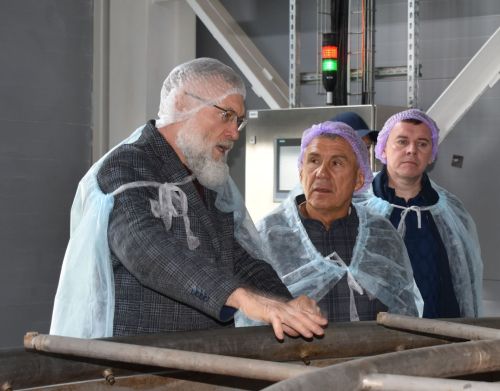 Рустам Минниханов посетил Верхнеуслонский район с рабочим визитом